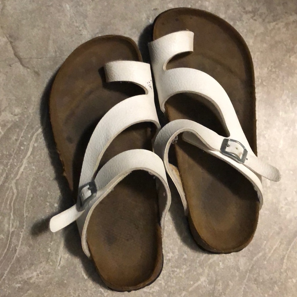 White BIRKENSTOCK BIRKS MIA sandals 👡